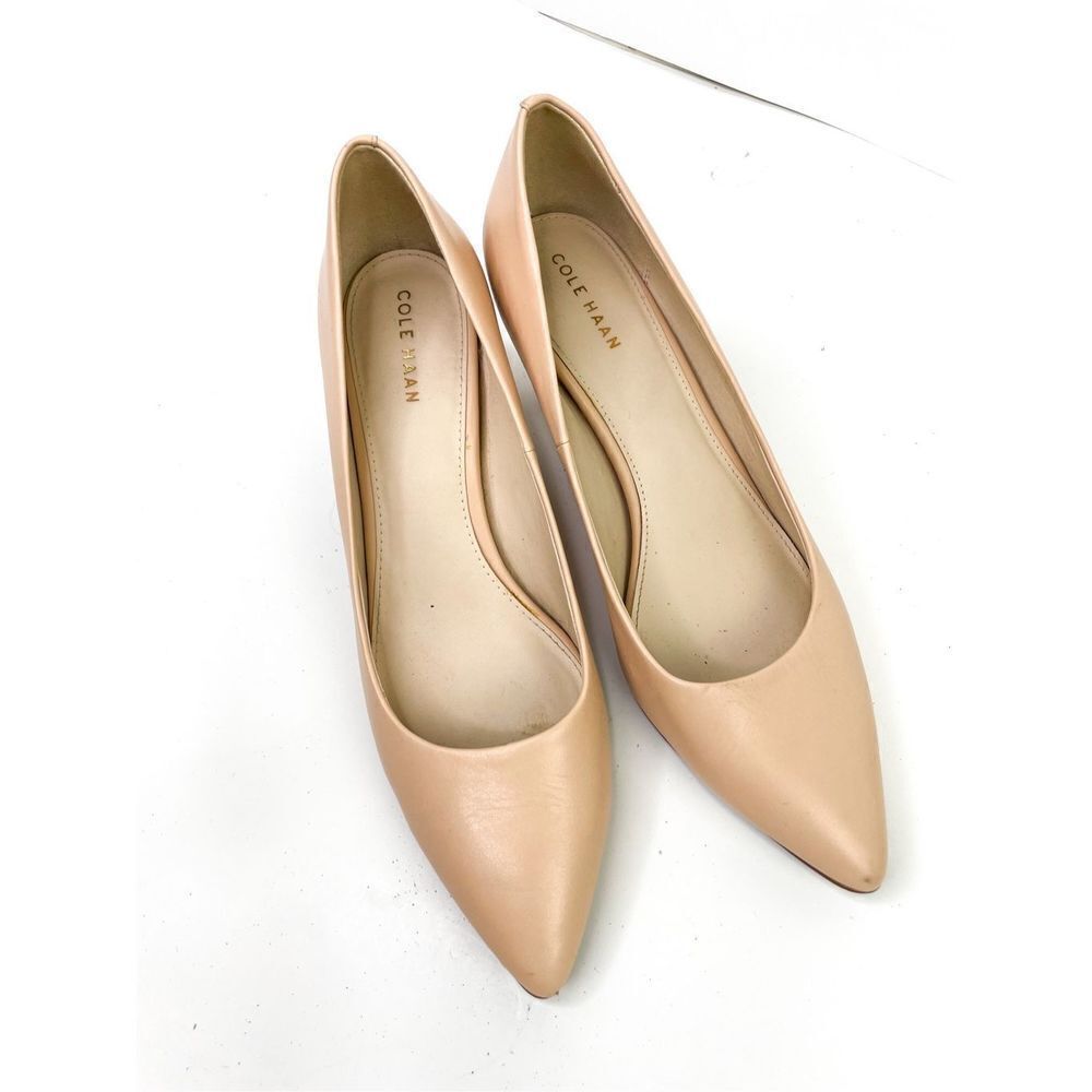 Cole Haan Women's Go-To‎ Park Pumps in Beige Size 7